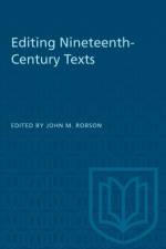 Editing Nineteenth-Century Texts af John M Robson