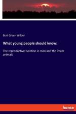 What young people should know af Burt Green Wilder