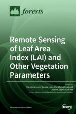 Remote Sensing of Leaf Area Index (LAI) and Other Vegetation Parameters af FRANCIS GARC A-HARO