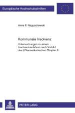 Kommunale Insolvenz af Anne Naguschewski