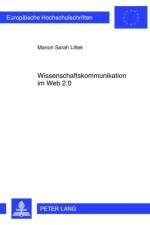 Wissenschaftskommunikation Im Web 2.0 af Manon Sarah Littek