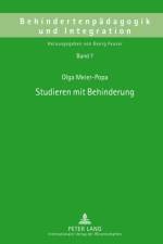 Studieren Mit Behinderung af Olga Meier-Popa