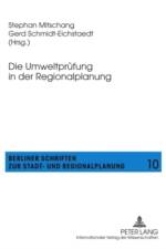 Die Umweltpruefung in Der Regionalplanung