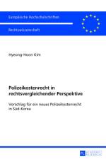 Polizeikostenrecht in Rechtsvergleichender Perspektive af Hyeonghoon Kim