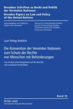 Die Konvention Der Vereinten Nationen Zum Schutz Der Rechte Von Menschen Mit Behinderungen af Lauri Philipp Rothfritz