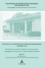 Akten des XIII. Internationalen Germanistenkongresses Shanghai 2015 - Germanistik zwischen Tradition und Innovation af Jianhua Zhu