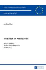Mediation Im Arbeitsrecht af Regina Nink