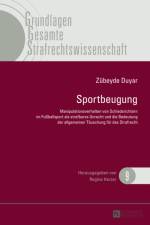 Sportbeugung af Zubeyde Duyar