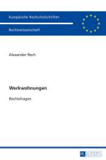 Werkwohnungen af Alexander Rech