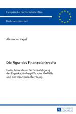 Die Figur Des Finanzplankredits af Alexander (University of Toronto) Nagel