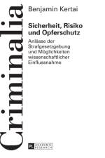 Sicherheit, Risiko und Opferschutz af Benjamin Kertai