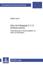 Ueber Die Paedagogik D. F. E. Schleiermachers af Steffen Kleint