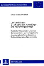 Der Einfluss Des § 1a Kschg Auf Aufhebungs- Und Abwicklungsvertraege af Simon Grosse-Brockhoff