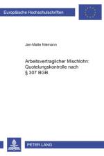 Arbeitsvertraglicher Mischlohn af Jan-Malte Niemann