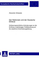 Der Nationale Und Der Deutsche Ethikrat af Alexander Ahlswede