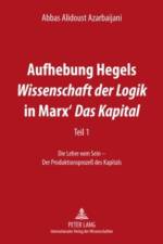 Aufhebung Hegels «Wissenschaft Der Logik» in Marx' «Das Kapital» af Abbas Alidoust Azarbaijani