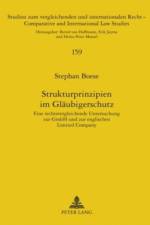 Strukturprinzipien Im Glaeubigerschutz af Stephan Boese