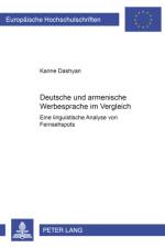 Deutsche und armenische Werbesprache im Vergleich af Karine Dashyan