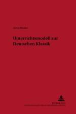 Unterrichtsmodell zur Deutschen Klassik af Alwin Binder