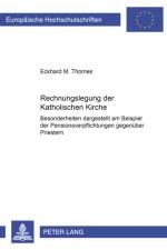 Rechnungslegung Der Katholischen Kirche af Eckhard M Thomes