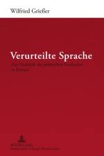 Verurteilte Sprache af Wilfried Griesser