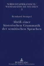 Abriß Einer Historischen Grammatik Der Semitischen Sprachen af Reinhard Stempel