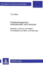 Projektmanagement Internationaler Joint Ventures af Thor Moller