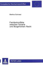 Familienkonflikte Zwischen Scharia Und Buergerlichem Recht af Martina Schmied
