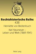 Karl Neumeyer - Leben Und Werk (1869-1941) af Henriette Von Breitenbuch