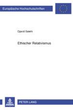 Ethischer Relativismus af Djavid Salehi