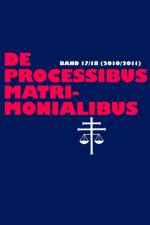 de Processibus Matrimonialibus