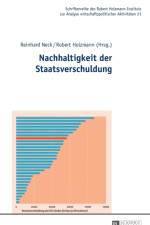 Nachhaltigkeit Der Staatsverschuldung