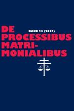 De processibus matrimonialibus