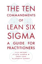 The Ten Commandments of Lean Six Sigma af Jiju (Heriot Watt University Antony