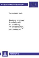 Insolvenzsicherung Im Arbeitsrecht af Dr Munch Treuhand Gmbh