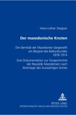 Der mazedonische Knoten af Ute Steppan