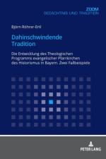 Dahinschwindende Tradition af Bjorn Rohrer-Ertl