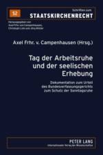 Tag Der Arbeitsruhe Und Der Seelischen Erhebung