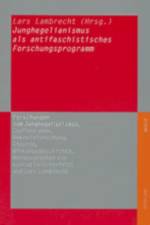 Junghegelianismus ALS Antifaschistisches Forschungsprogramm