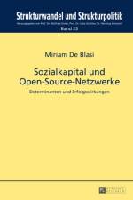 Sozialkapital Und Open-Source-Netzwerke af Miriam De Blasi