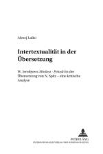 Intertextualitaet in der Uebersetzung af Alexej Laiko