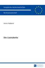 Die Lizenzkette af Anno Haberer