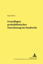 Grundlagen probabilistischer Zurechnung im Strafrecht af Jorg Ziethen