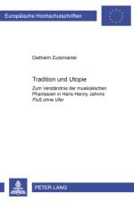 Tradition und Utopie af Diethelm Zuckmantel