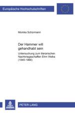 Der Hammer will gehandhabt sein af Monika Schurmann