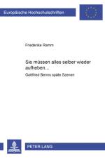Sie muessen alles selber wieder aufheben ... af Friederike Ramm