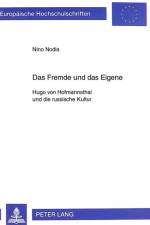 Das Fremde Und Das Eigene af Nino Nodia