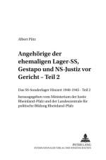 Das Ss-Sonderlager/Kz Hinzert 1940-1945. Teil 2 af Ministerium Der Justiz