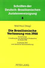 Die Brasilianische Verfassung Von 1988 af Brazil