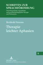 Therapie Leichter Aphasien af Berthold Simons